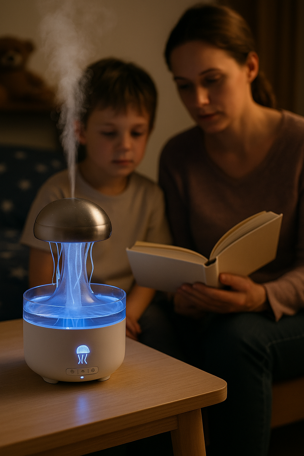 LunaZen Aromaterapi Hava Nemlendirici & Gece Lambası